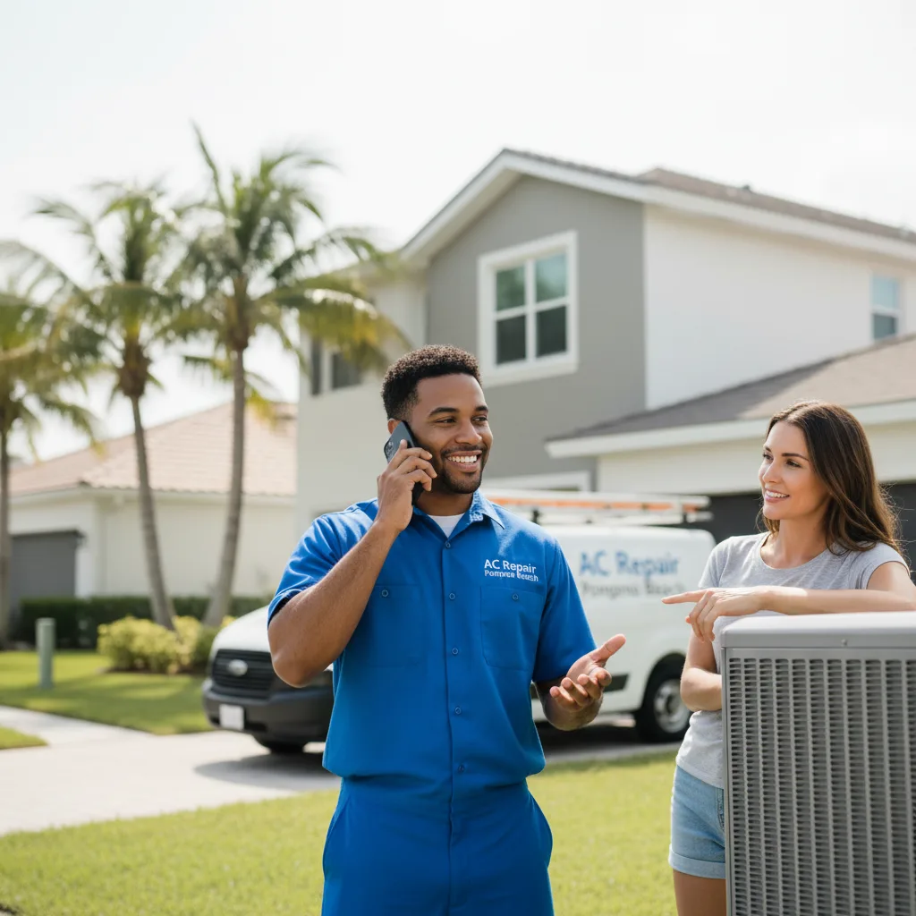 AC Repair Pompano Beach customer support in King Of Prussia